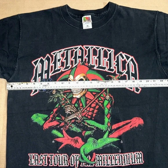 Vintage Metallica Last Tour of the Millennium T-shirt XL Kid Rock Sevendust